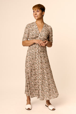 Blouse dress sewing pattern