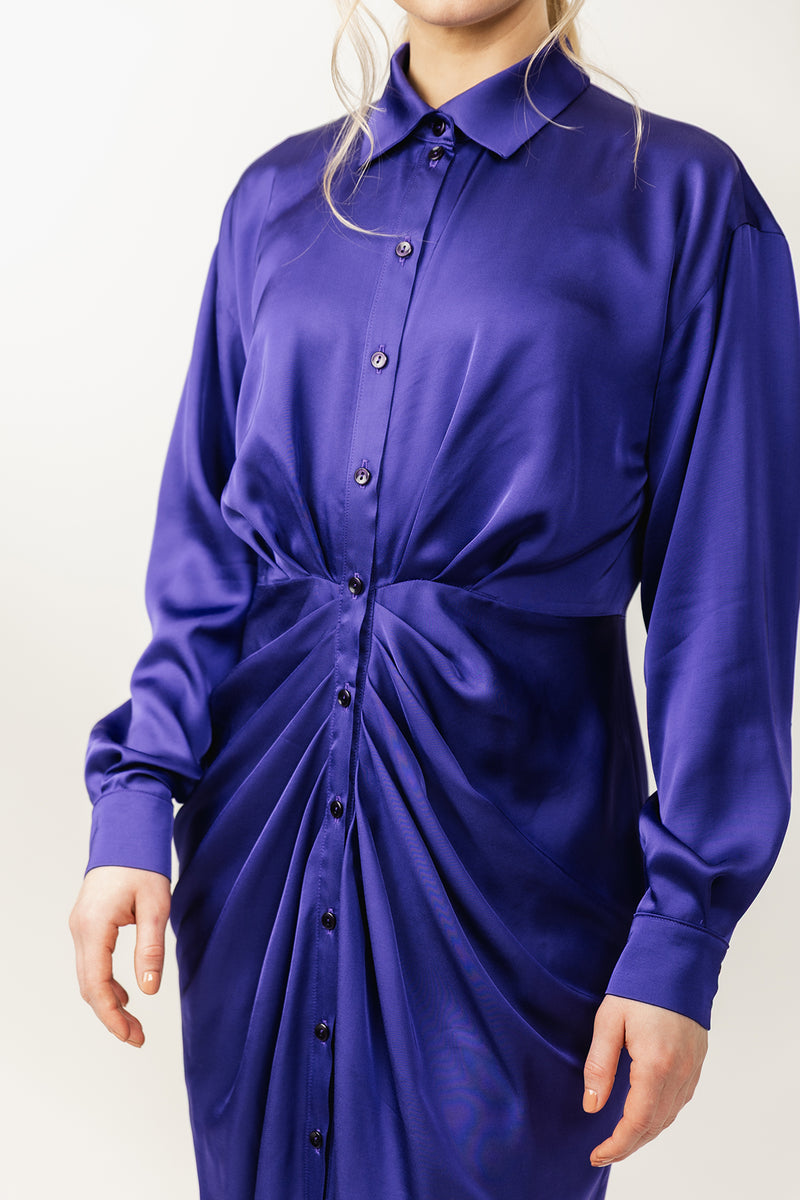 Ilta ruched shirt dress Sewing Pattern | Named Clothing Ilta ruched shirt dress Sewing Pattern | Named Clothing
