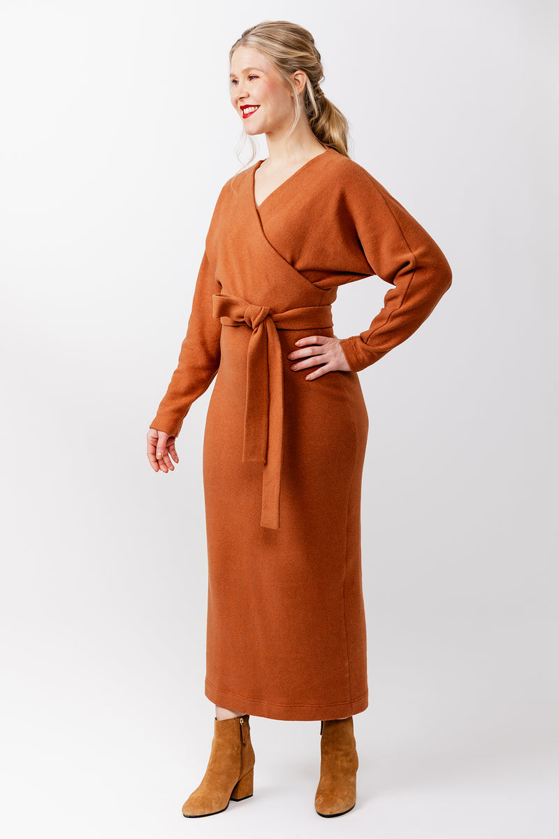 Kajo batwing wrap sweater & dress Sewing Pattern
