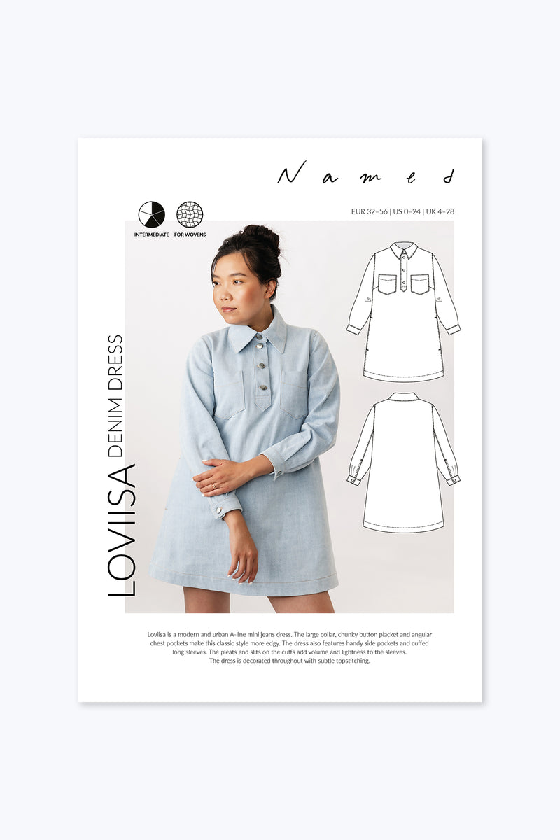 essential denim dress pattern The Essential Denim Dress BERNINA Blog