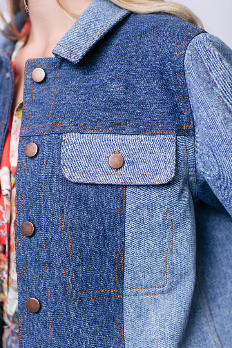 Maisa Denim Jacket Sewing Pattern Named Clothing