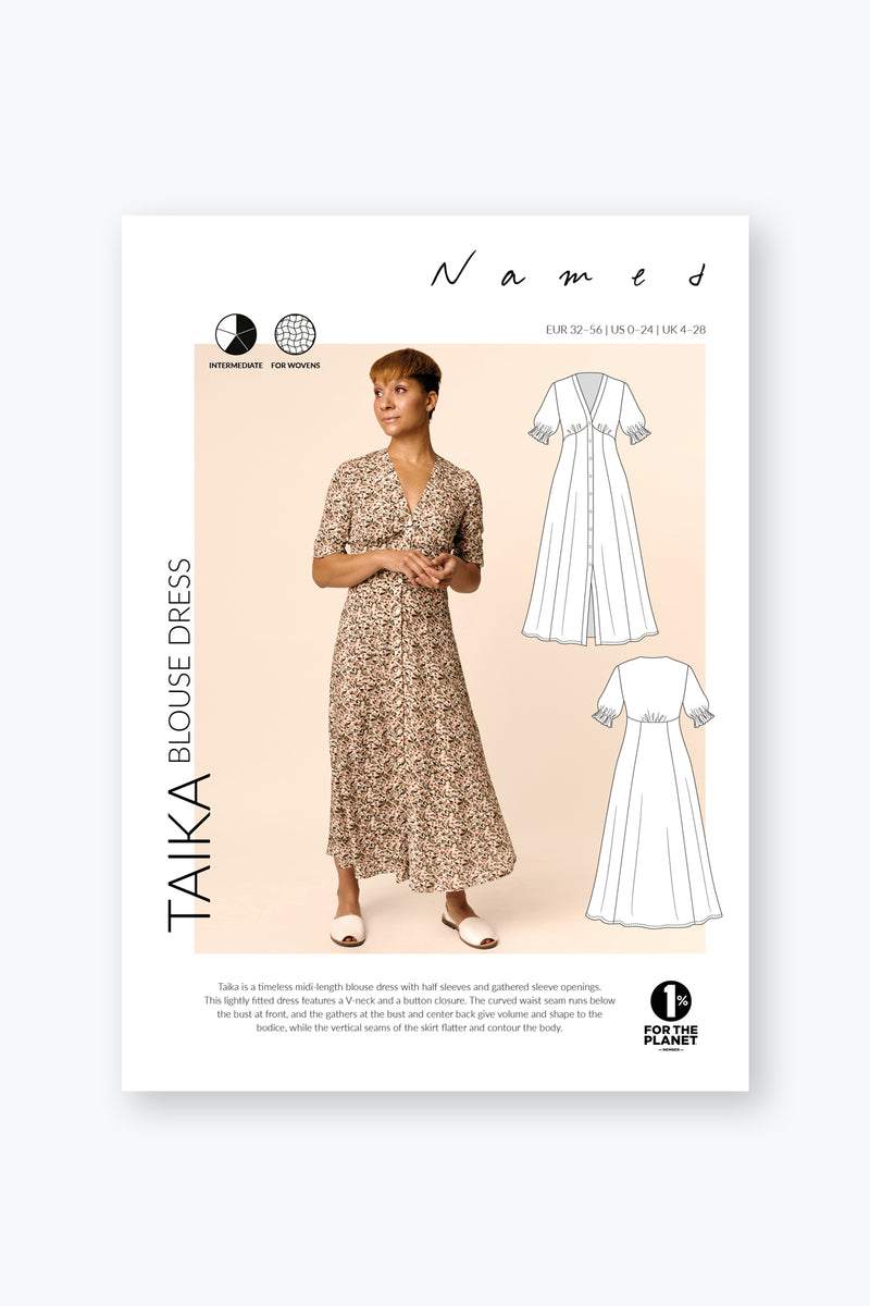 Rosa Velvet Maxi Dress - Free sewing patterns - Sew Magazine